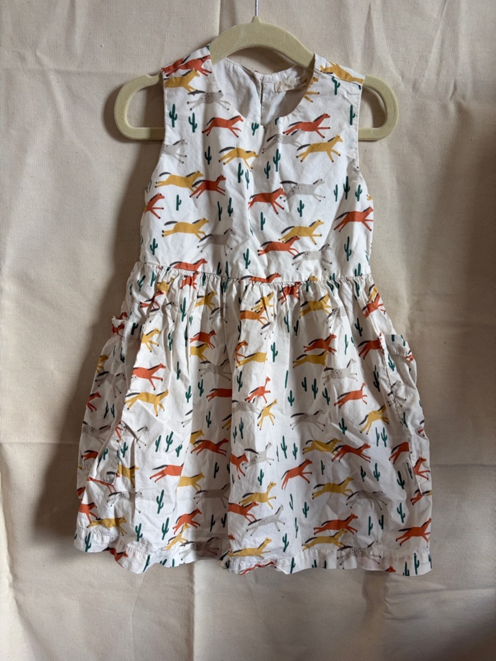 Cotton Horse Dress
